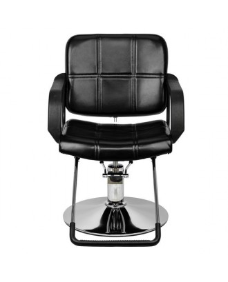 HC125 Woman Barber Chair Hairdressing Chair Black
