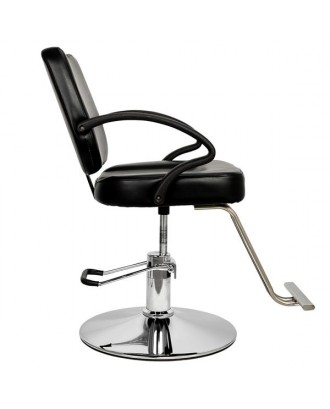 HC106 Woman Barber Chair Hairdressing Chair Black