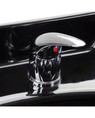 [US-W]HZ9038 Stable Adjustable Shampoo Basin Black