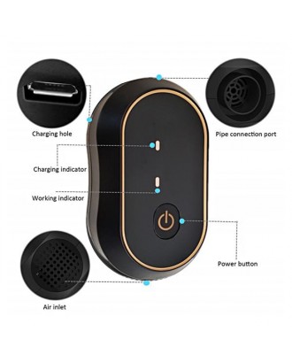 Breathing Machine Ozone Cleaning Machine Professional USB Charging Portable Cleaner