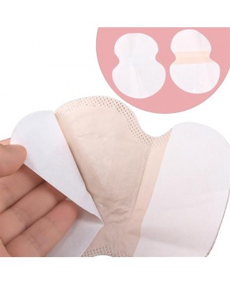 25 Pairs Disposable Underarm Sweat Pads Armpit Deodorant Antiperspirant